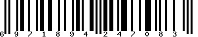 EAN-13 : 6971894247083