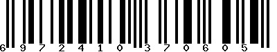 EAN-13 : 6972410370605