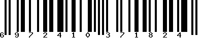 EAN-13 : 6972410371824