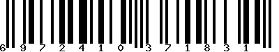 EAN-13 : 6972410371831