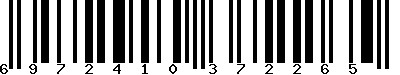 EAN-13 : 6972410372265