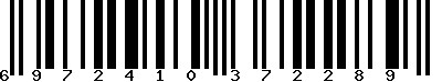 EAN-13 : 6972410372289