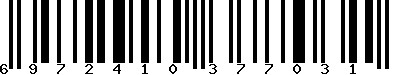 EAN-13 : 6972410377031