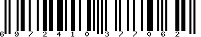 EAN-13 : 6972410377062