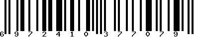 EAN-13 : 6972410377079