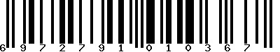 EAN-13 : 6972791010367