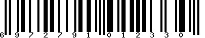 EAN-13 : 6972791012330