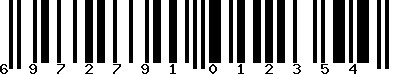 EAN-13 : 6972791012354