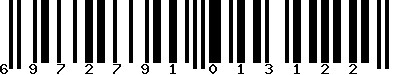 EAN-13 : 6972791013122