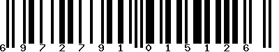 EAN-13 : 6972791015126