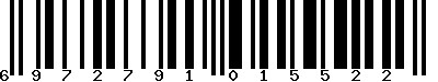 EAN-13 : 6972791015522