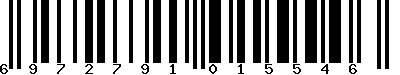 EAN-13 : 6972791015546
