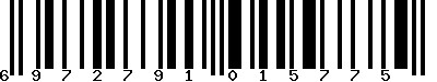 EAN-13 : 6972791015775