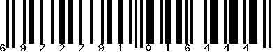 EAN-13 : 6972791016444