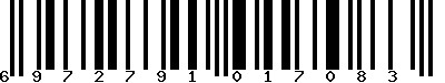 EAN-13 : 6972791017083