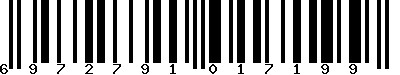 EAN-13 : 6972791017199