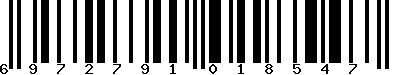 EAN-13 : 6972791018547