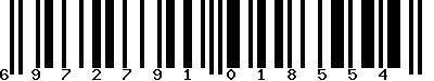 EAN-13 : 6972791018554