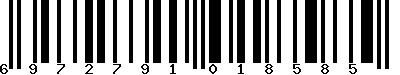 EAN-13 : 6972791018585
