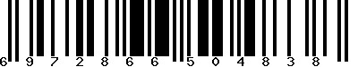 EAN-13 : 6972866504838