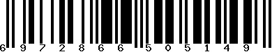 EAN-13 : 6972866505149