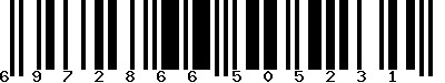 EAN-13 : 6972866505231
