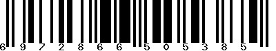 EAN-13 : 6972866505385