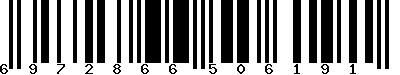 EAN-13 : 6972866506191