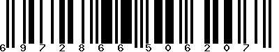 EAN-13 : 6972866506207