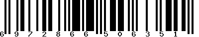 EAN-13 : 6972866506351