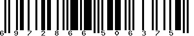 EAN-13 : 6972866506375