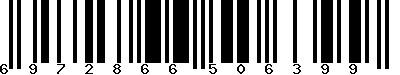 EAN-13 : 6972866506399