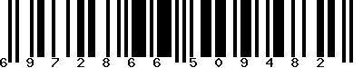 EAN-13 : 6972866509482