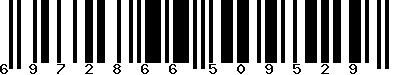EAN-13 : 6972866509529