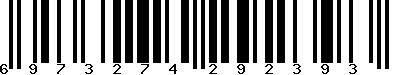 EAN-13 : 6973274292393