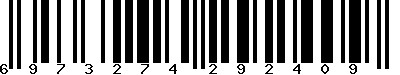 EAN-13 : 6973274292409