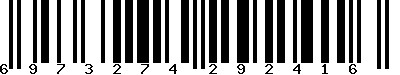 EAN-13 : 6973274292416