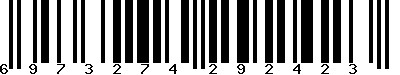 EAN-13 : 6973274292423