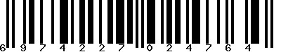 EAN-13 : 6974227024764