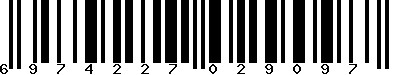 EAN-13 : 6974227029097