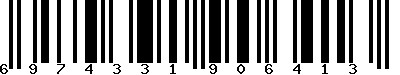 EAN-13 : 6974331906413