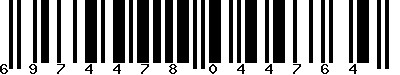 EAN-13 : 6974478044764
