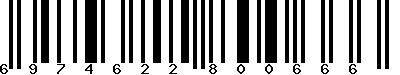 EAN-13 : 6974622800666