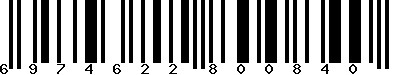 EAN-13 : 6974622800840