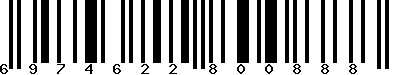 EAN-13 : 6974622800888