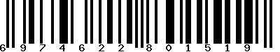 EAN-13 : 6974622801519