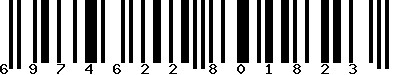 EAN-13 : 6974622801823
