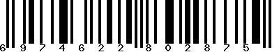 EAN-13 : 6974622802875