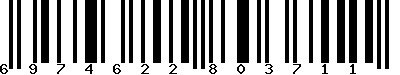 EAN-13 : 6974622803711