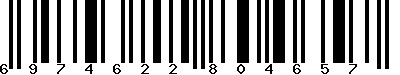 EAN-13 : 6974622804657